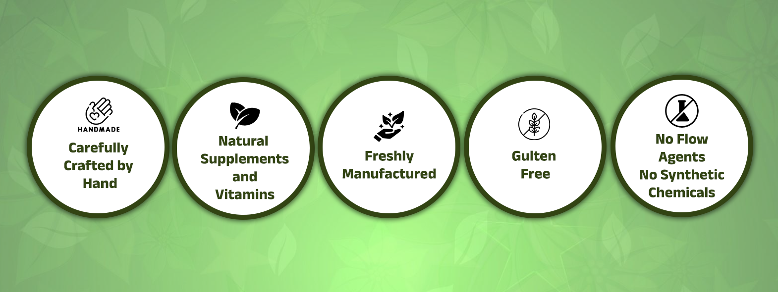 Green Organic Supplement Banner 5