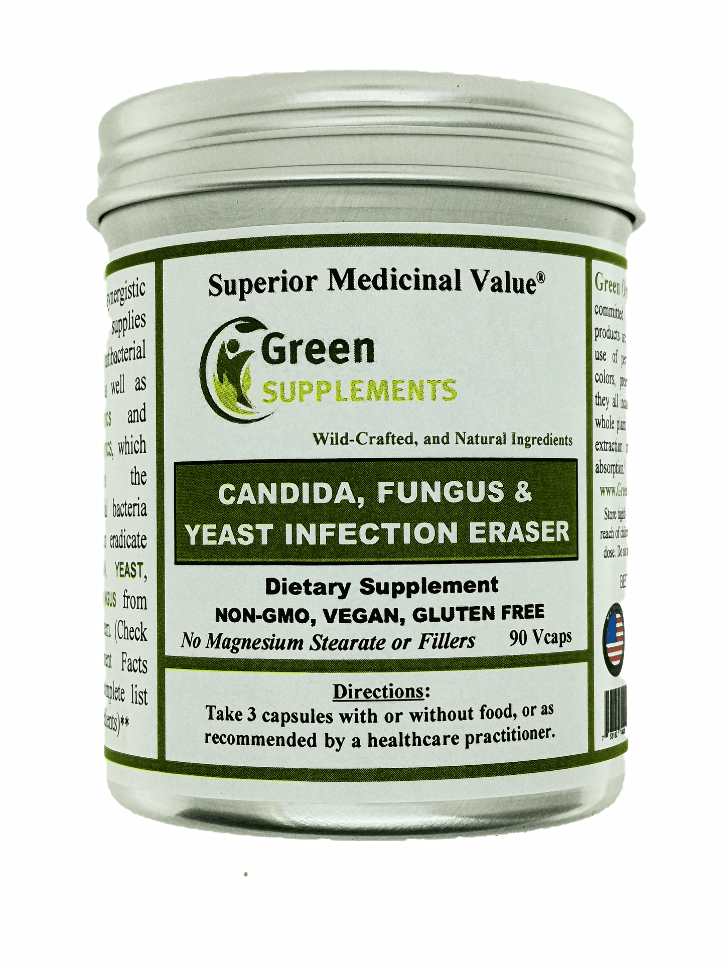 Candida, Yeast, H-Pylori Control, & Fungus Eraser