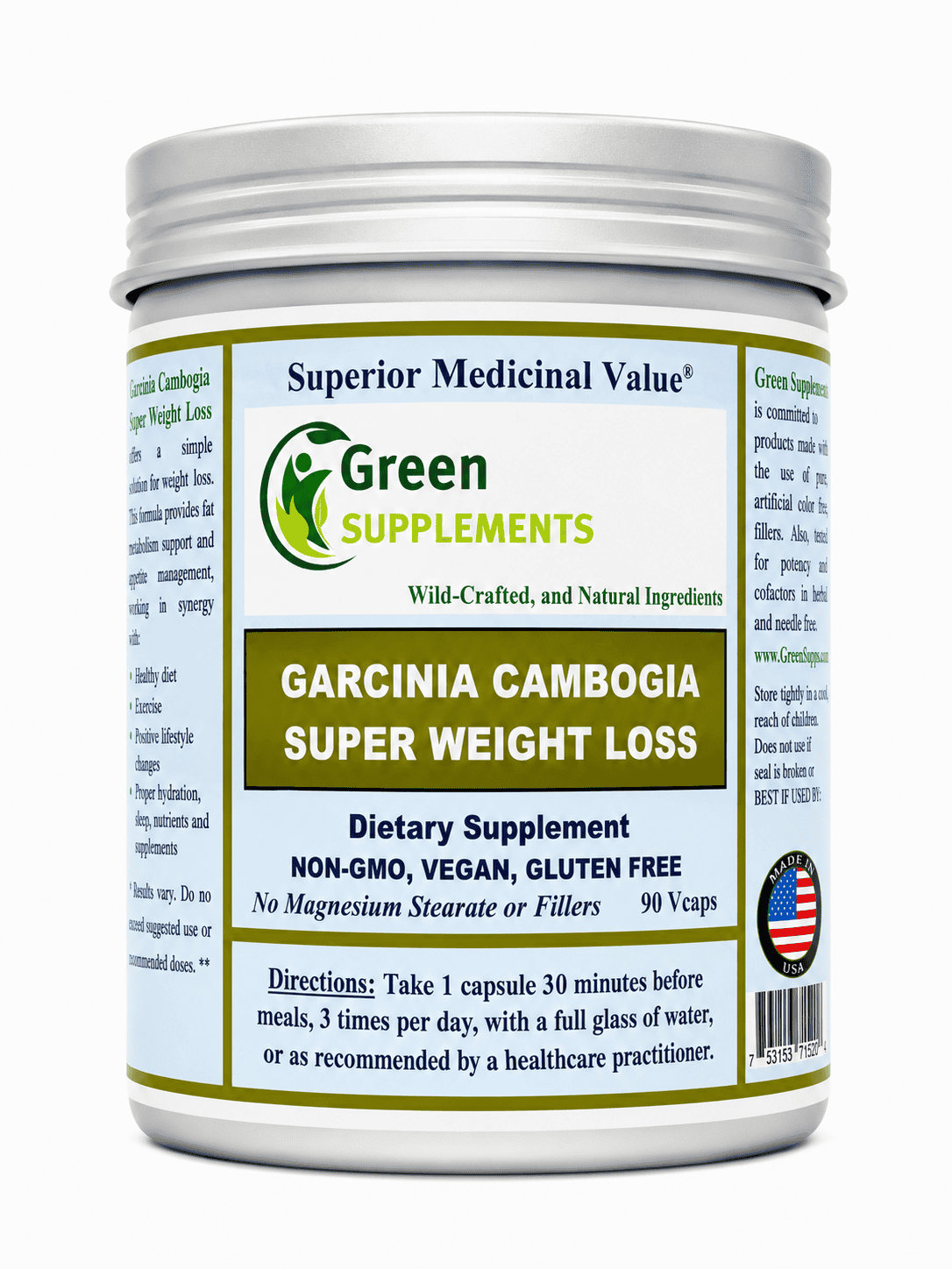 Garcinia Cambogia, Super, Weight Loss