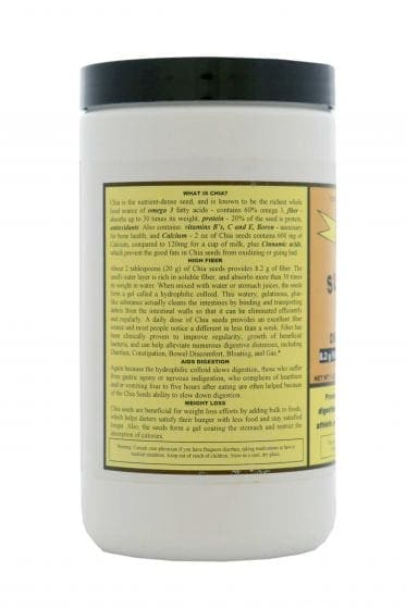 Chia Seeds, Super Fiber