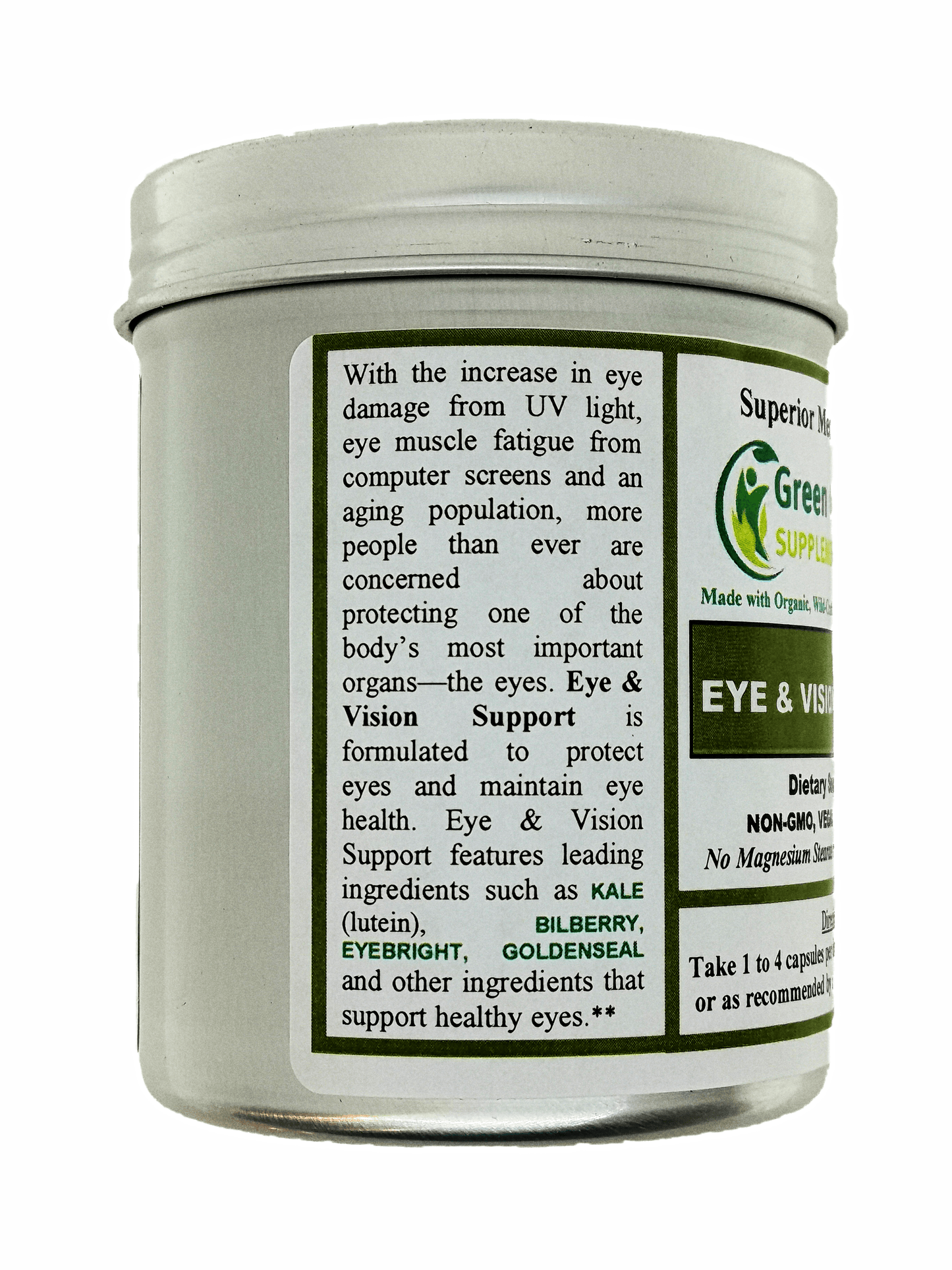 Buy organic supplements - Eye and Vision Support