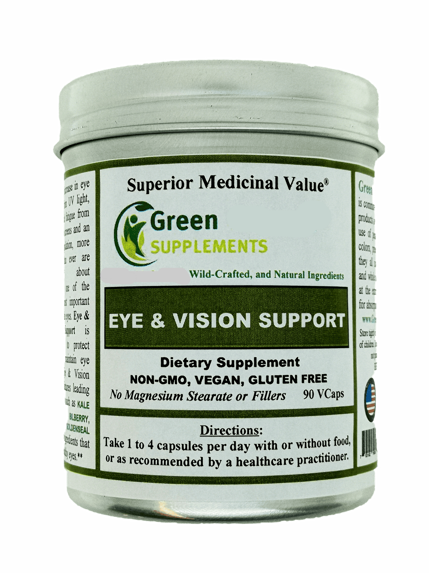 Buy organic supplements - Eye & Vision Support