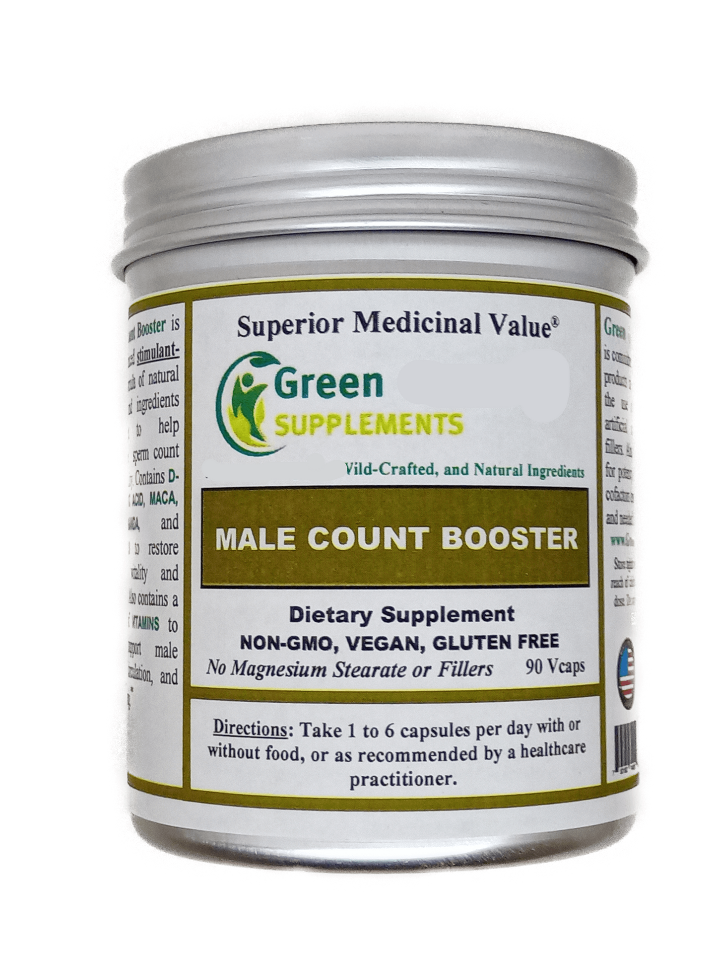 Male/Man, Men's Count Booster, Fertility