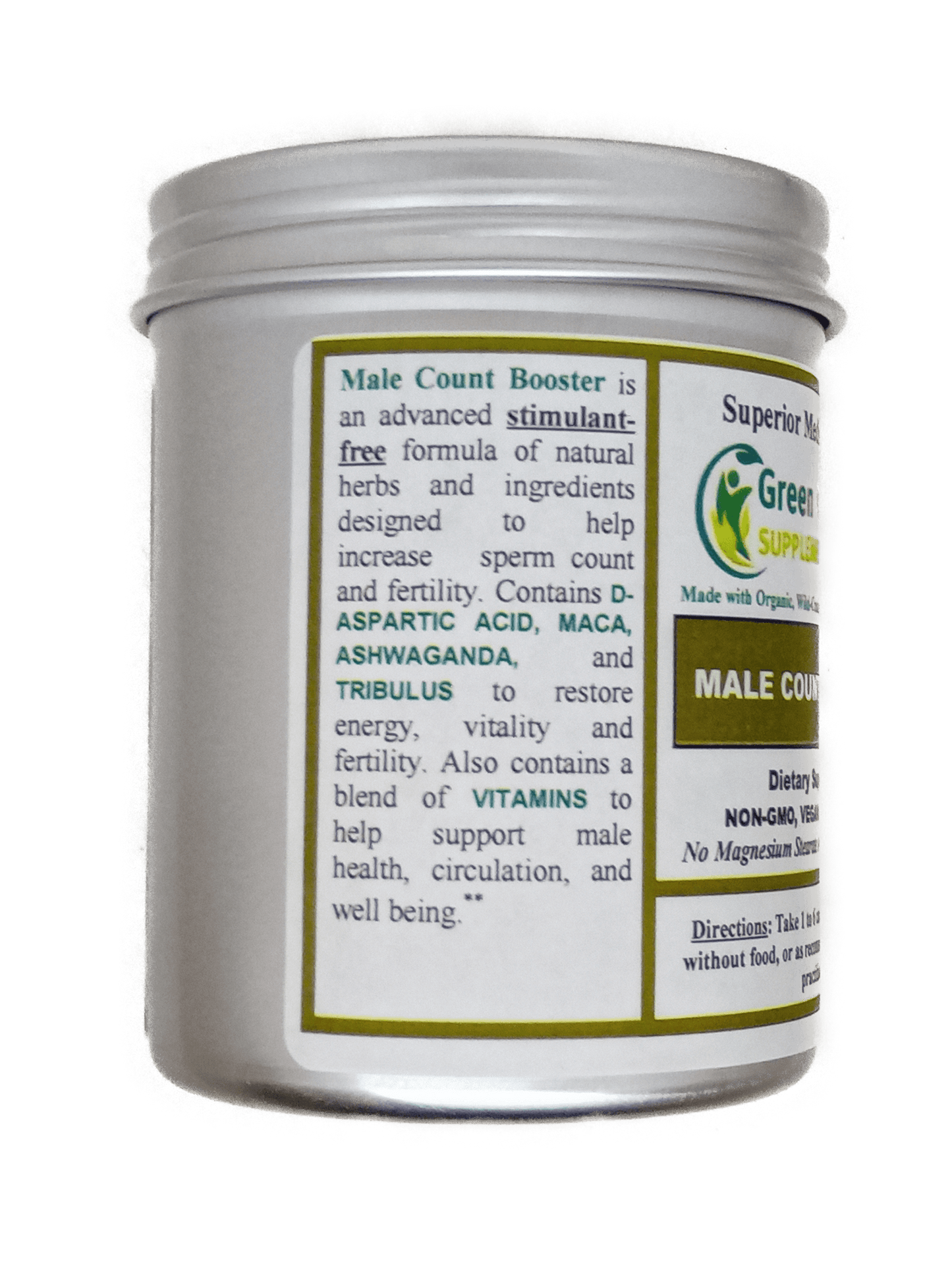 Male/Man, Men's Count Booster, Fertility