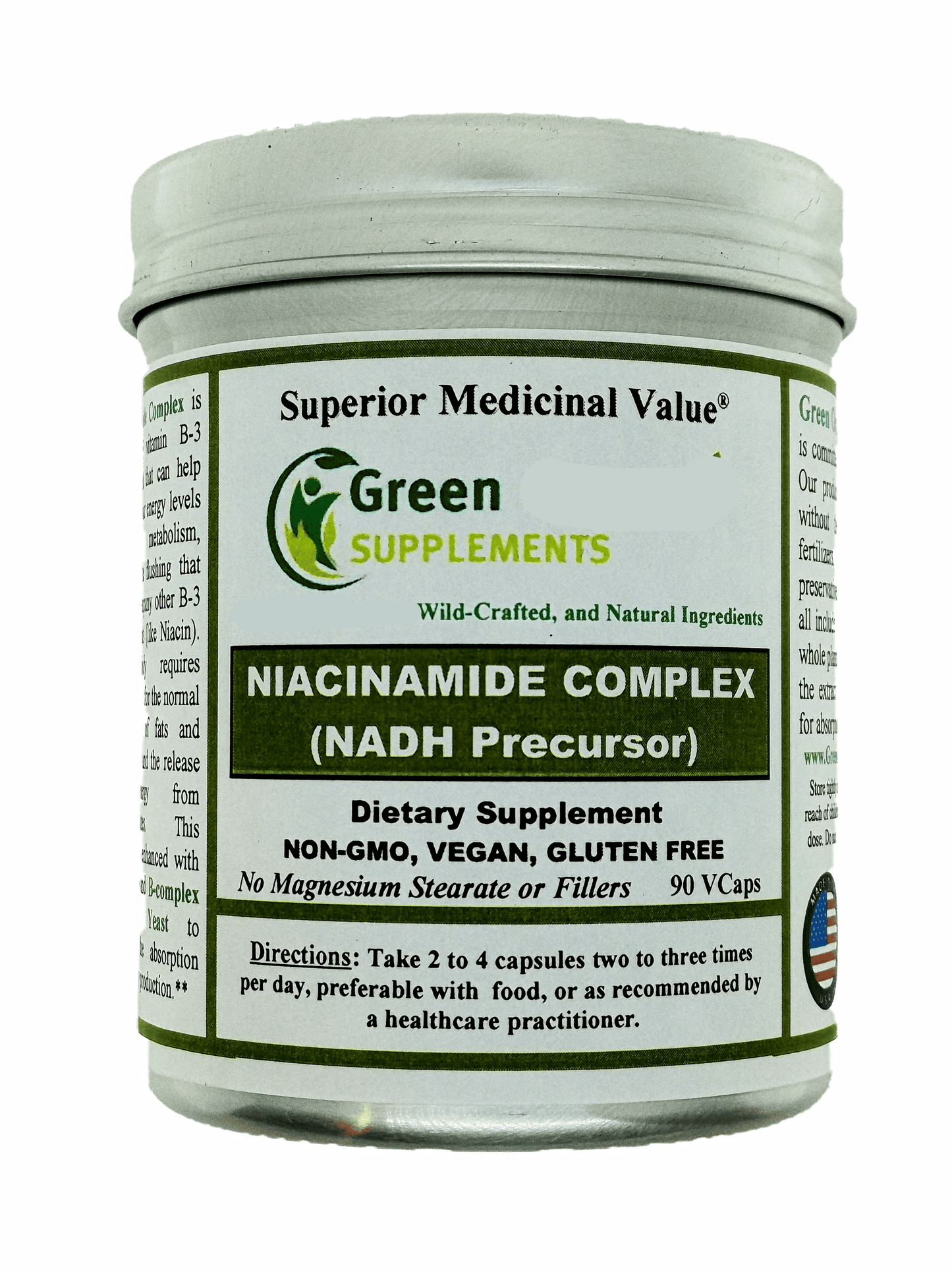 Niacinamide, Niacin, NAD, NADH