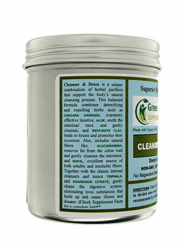 Best Detox Cleanse For Weight Loss -Green Organic Supplements