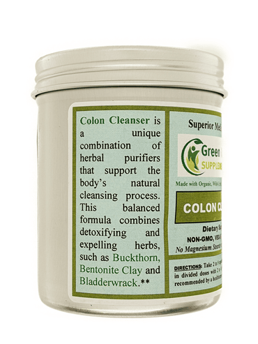 Best organic colon cleanser -Green Organic Supplements