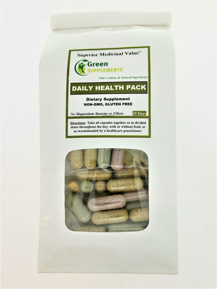 green organic supplements