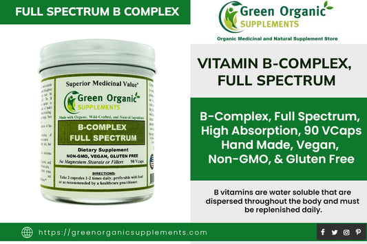 Health Benefits of Full Spectrum B Complex