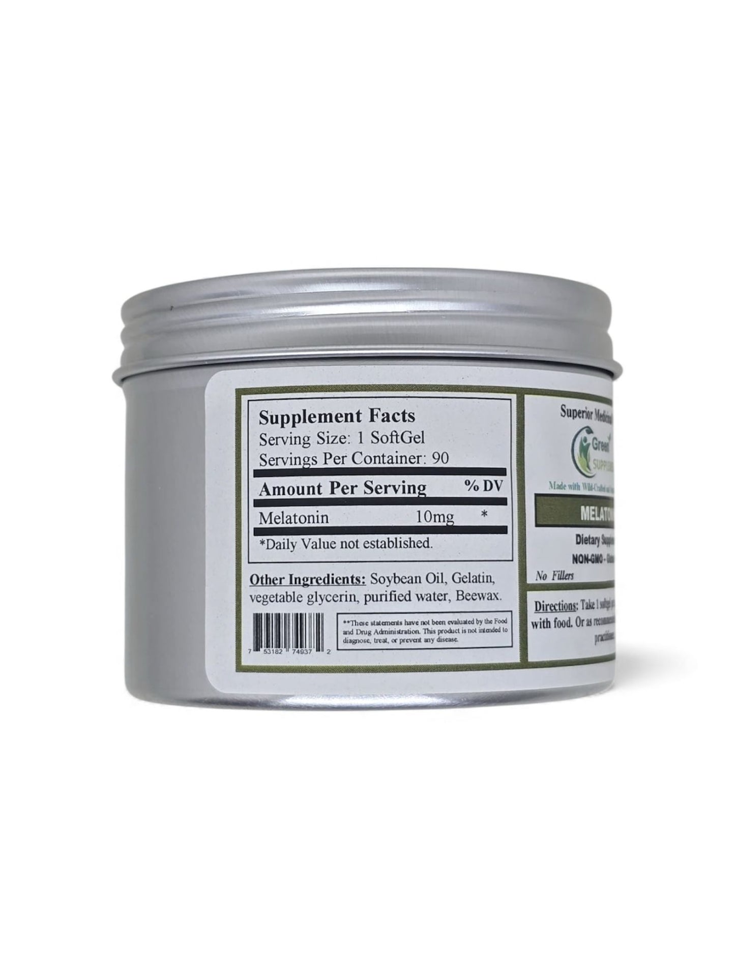 Melatonin, Softgels