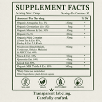Anti-Aging, Telomerase & Mitochondria Support