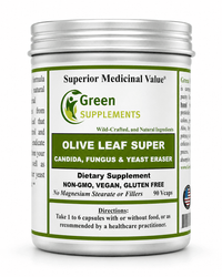 Olive Leaf, Candida, Yeast, H-Pylori, Fungus