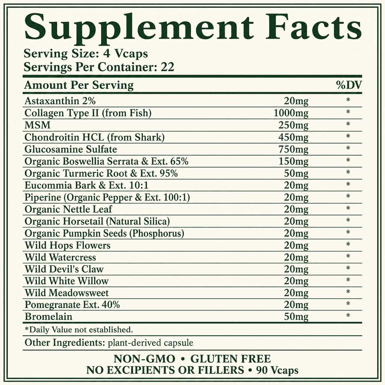 Joint Builder & Arthritis Relief, Joint Pain, Fish Base