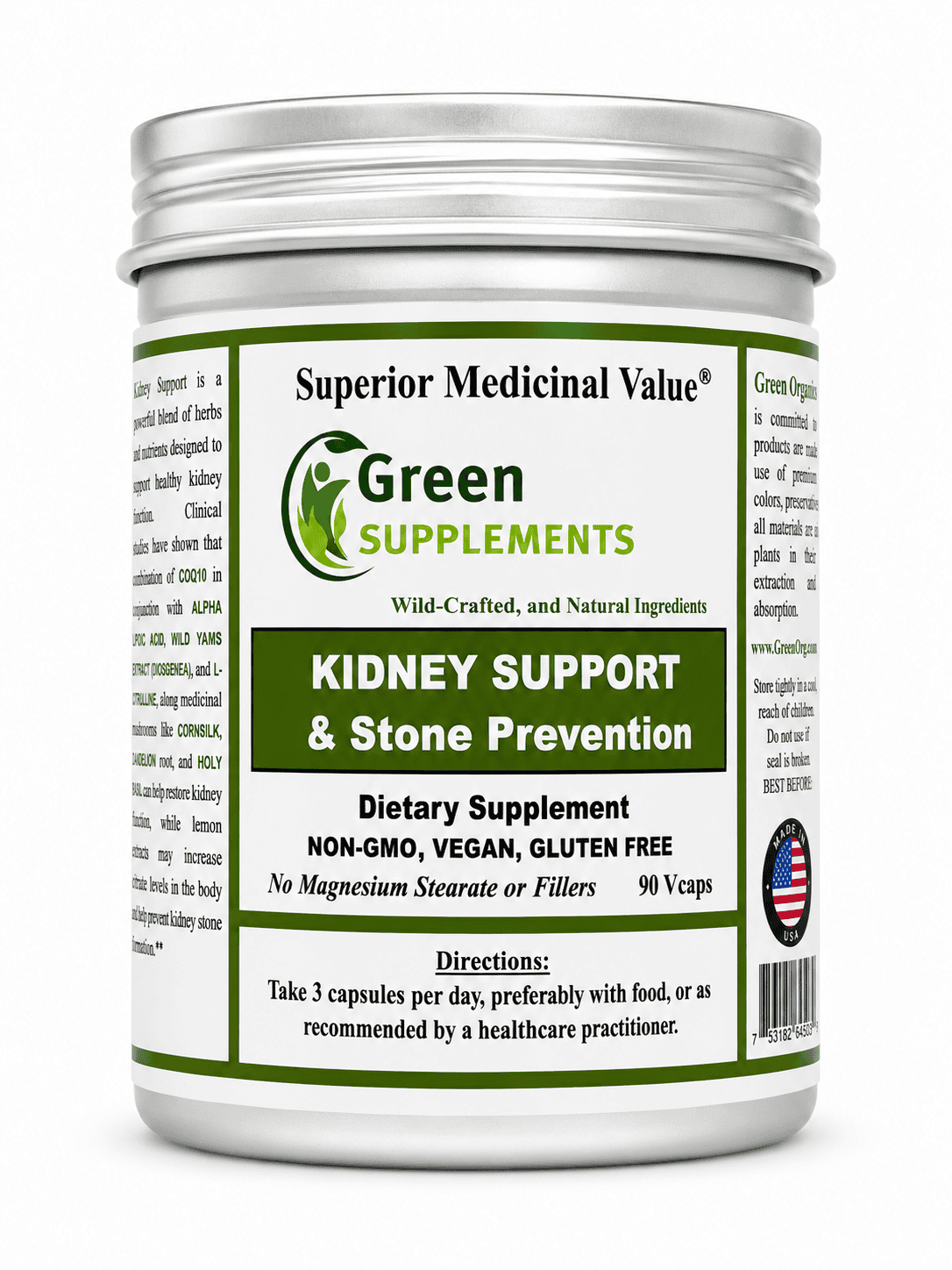 Kidneys Support & Stones Prevention