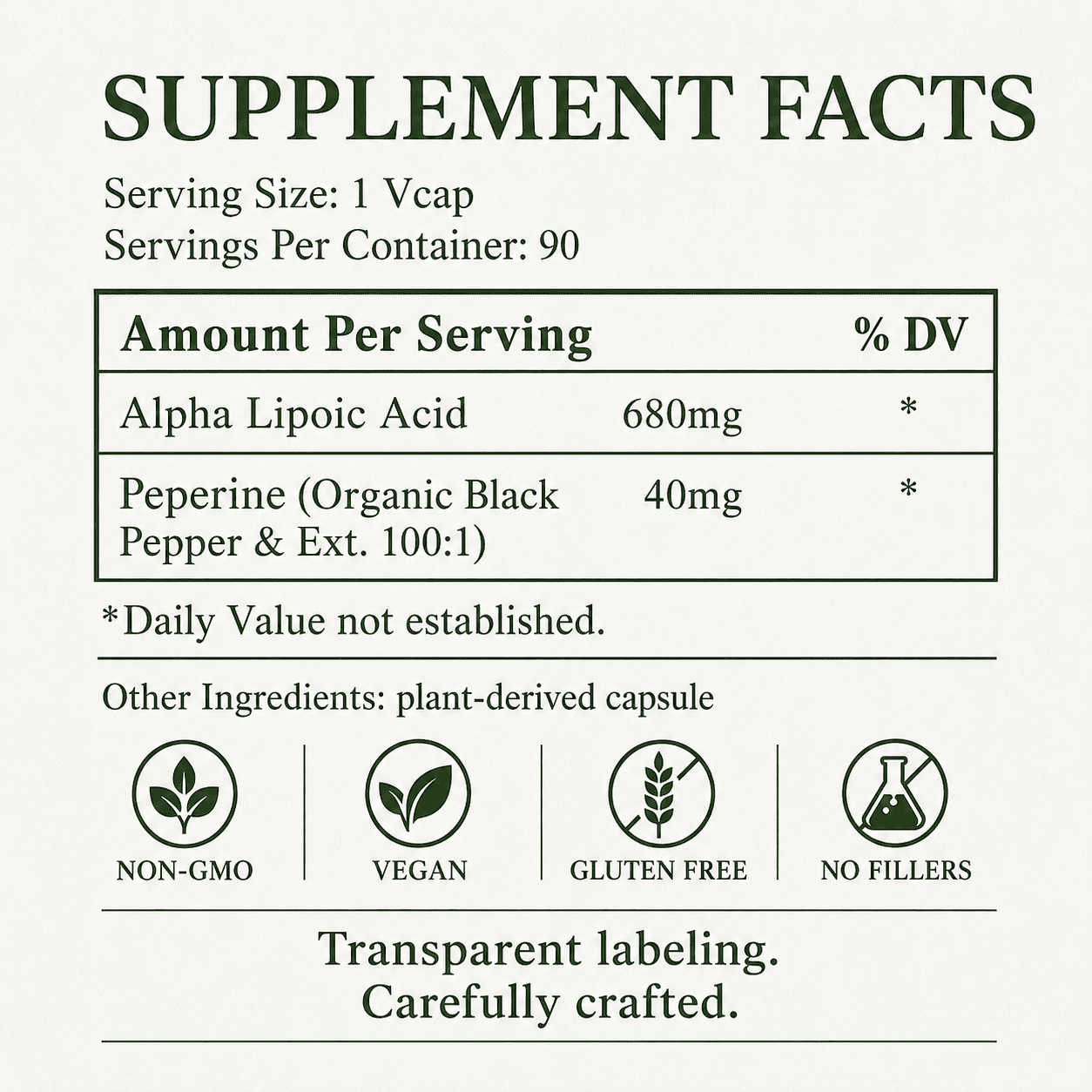Alpha Lipoic Acid, ALA