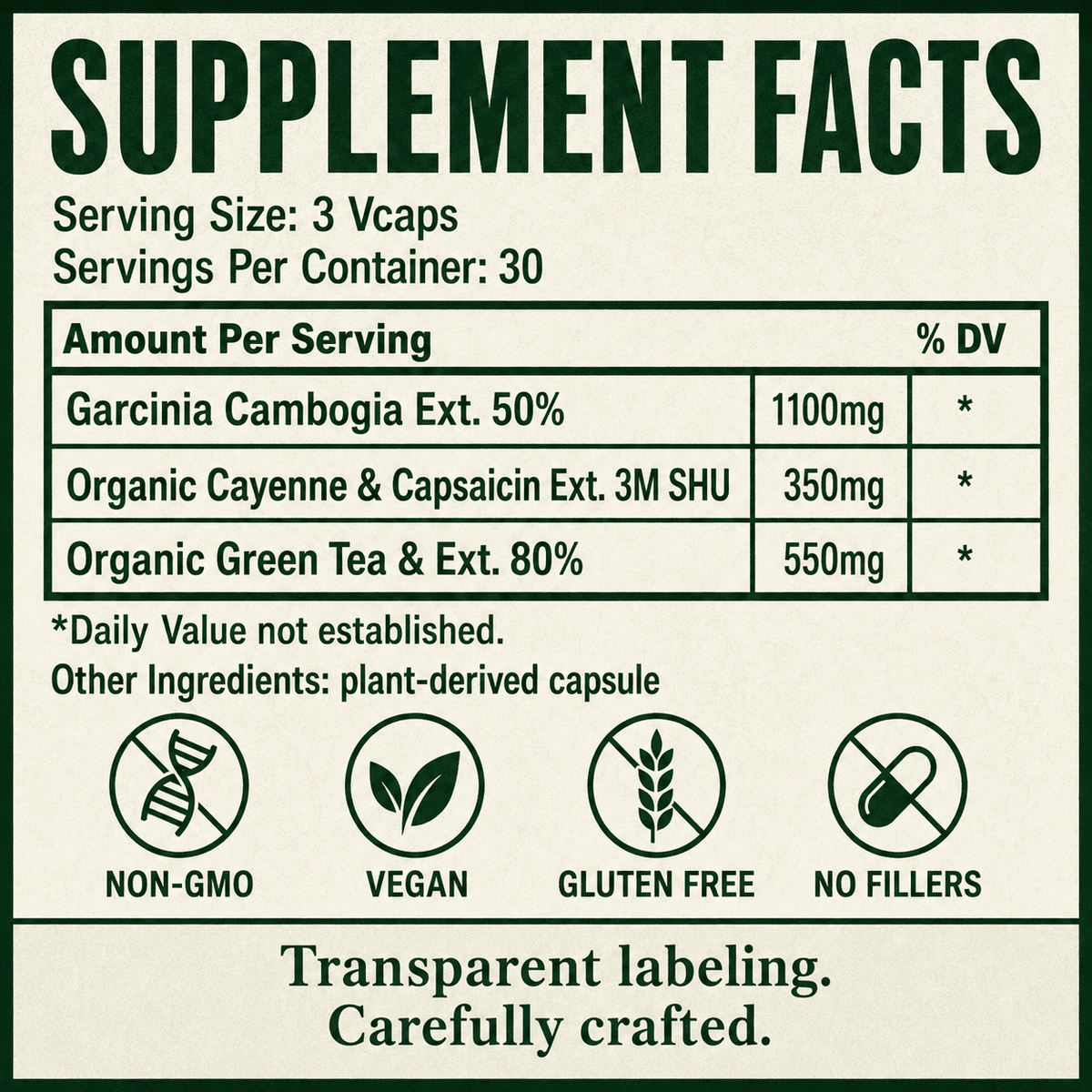 Garcinia Cambogia, Super, Weight Loss