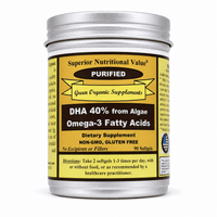 DHA 40%, Omega 3, Algae Oil