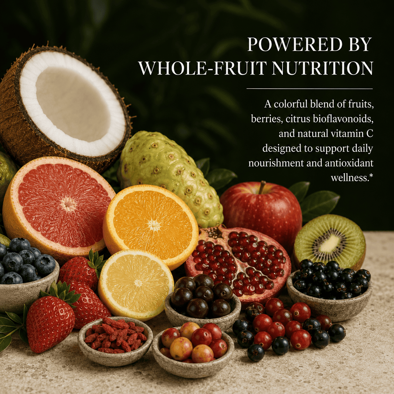 Fruit Multivitamin, Polyphenol, Super