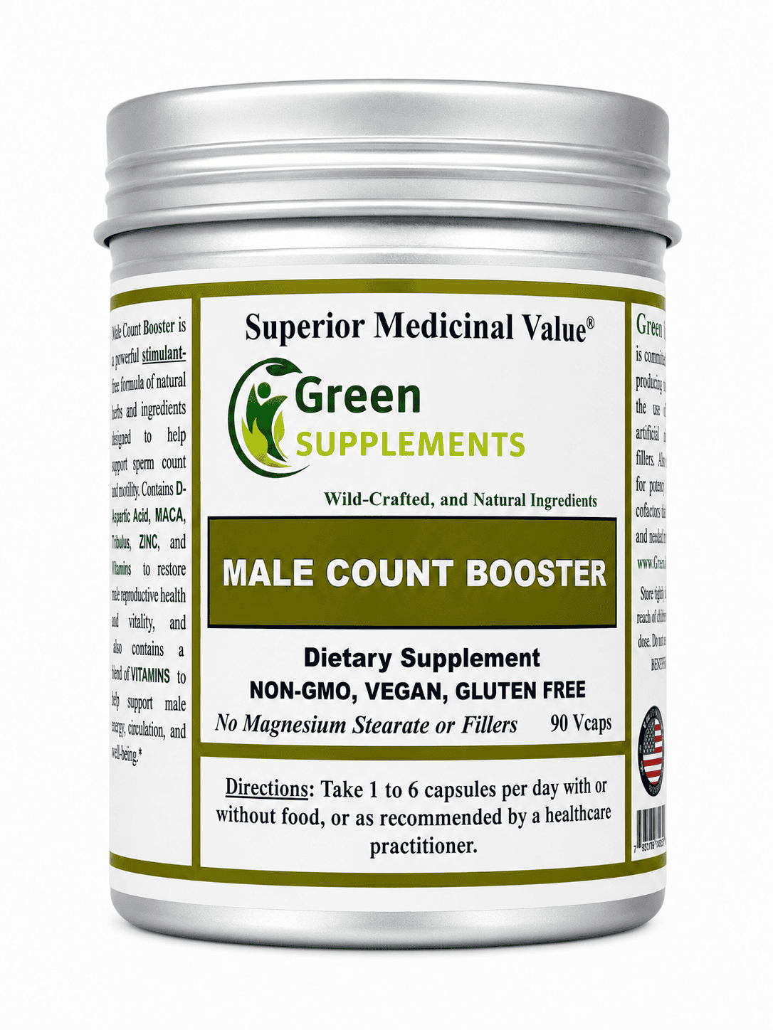 Male/Man, Men's Count Booster, Fertility