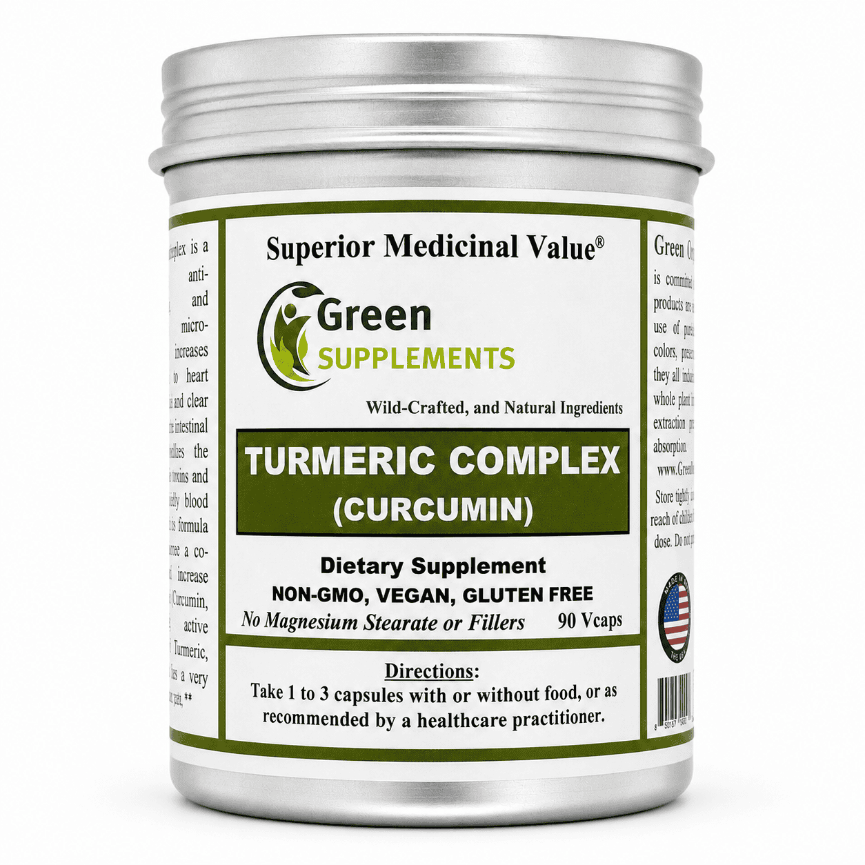 Turmeric, Curcumin, Complex
