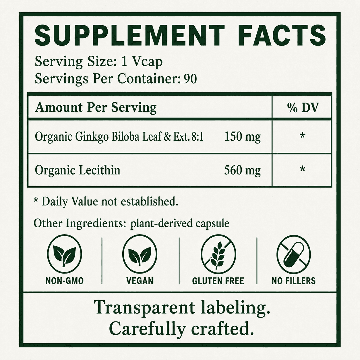 Ginkgo Biloba, complex