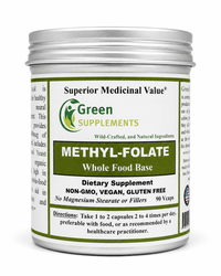 Methyl-Folate, Folic Acid, Whole Food Base