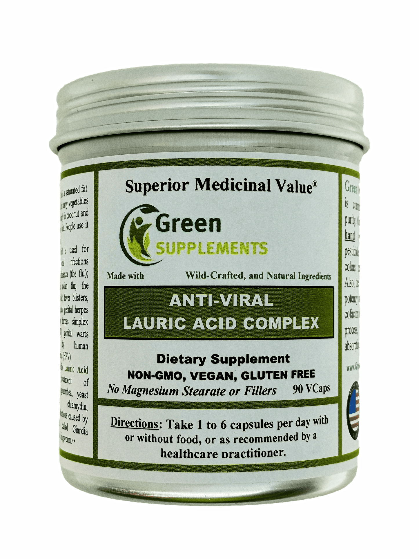 AntiViral, Shingles & Herpes, Lauric Acid