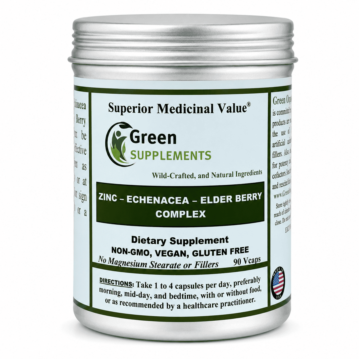 Zinc, Echinacea, Elder Berry, Immune System, Flu, Cold