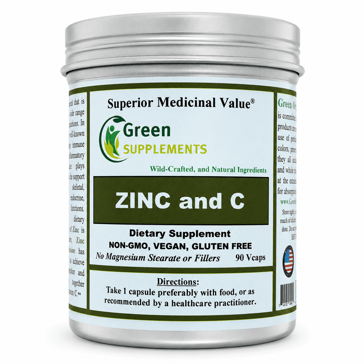 Zinc and C