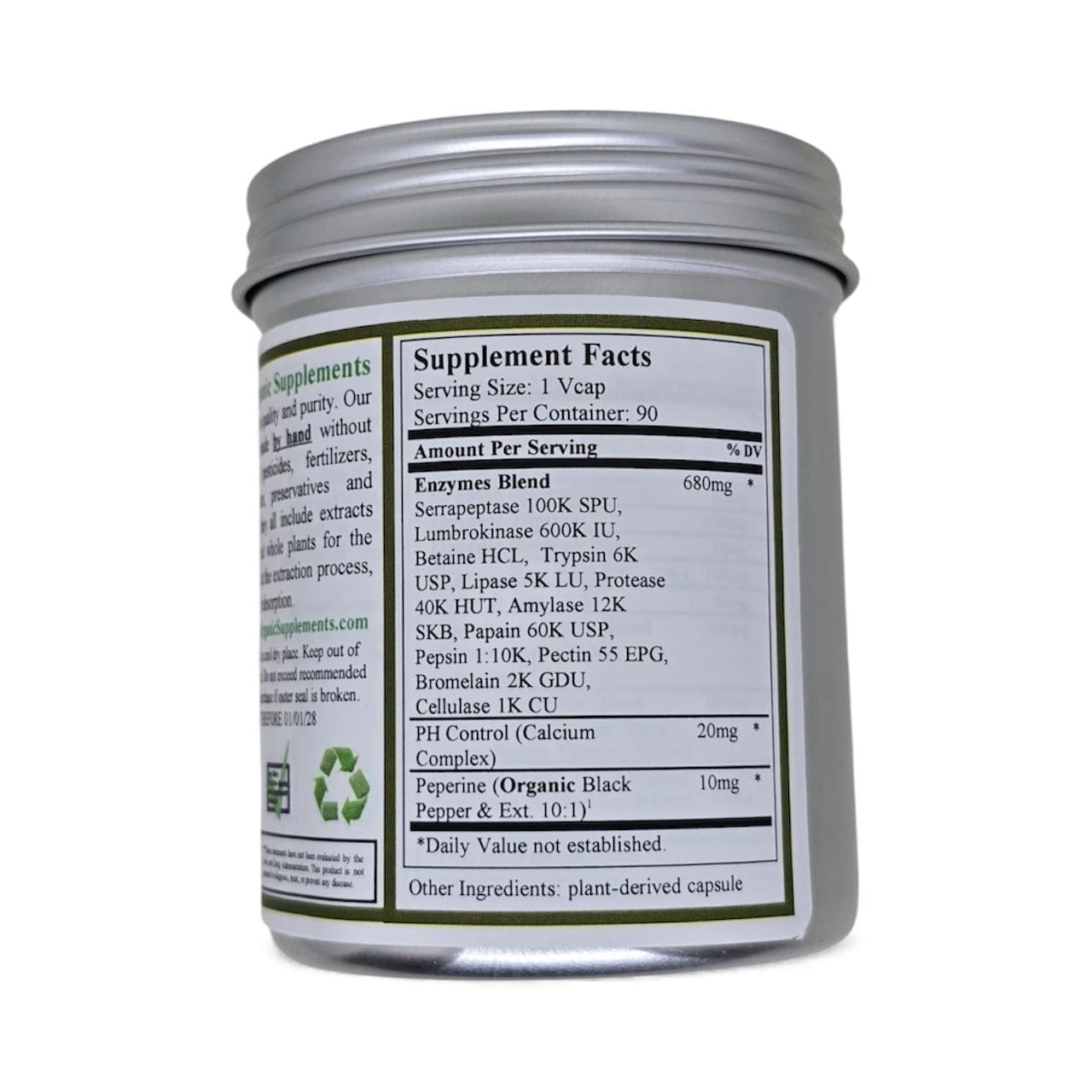 Enzymes Complete, Digestive & Systemic