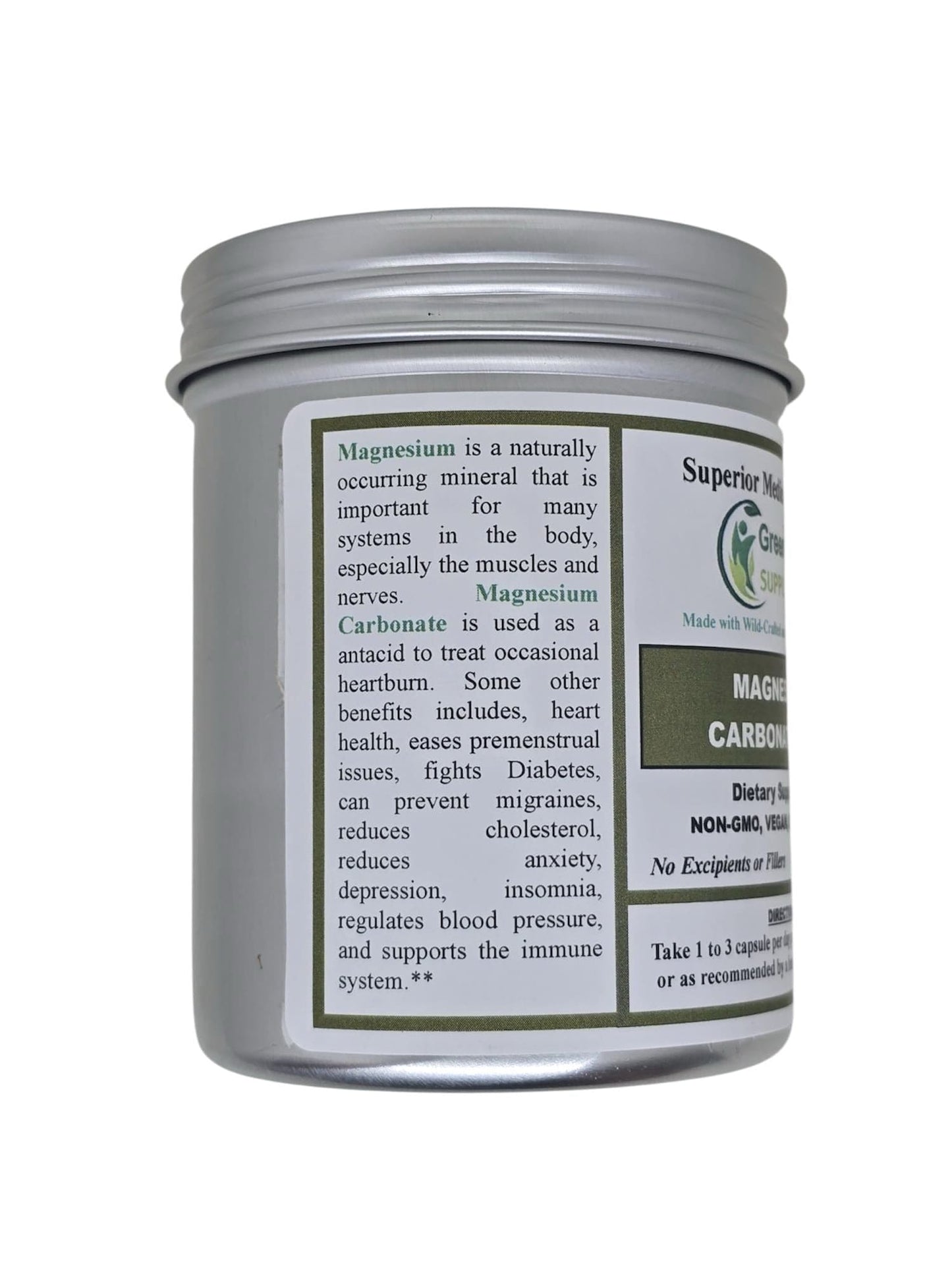 Magnesium Carbonate, Antacid, Heartburn
