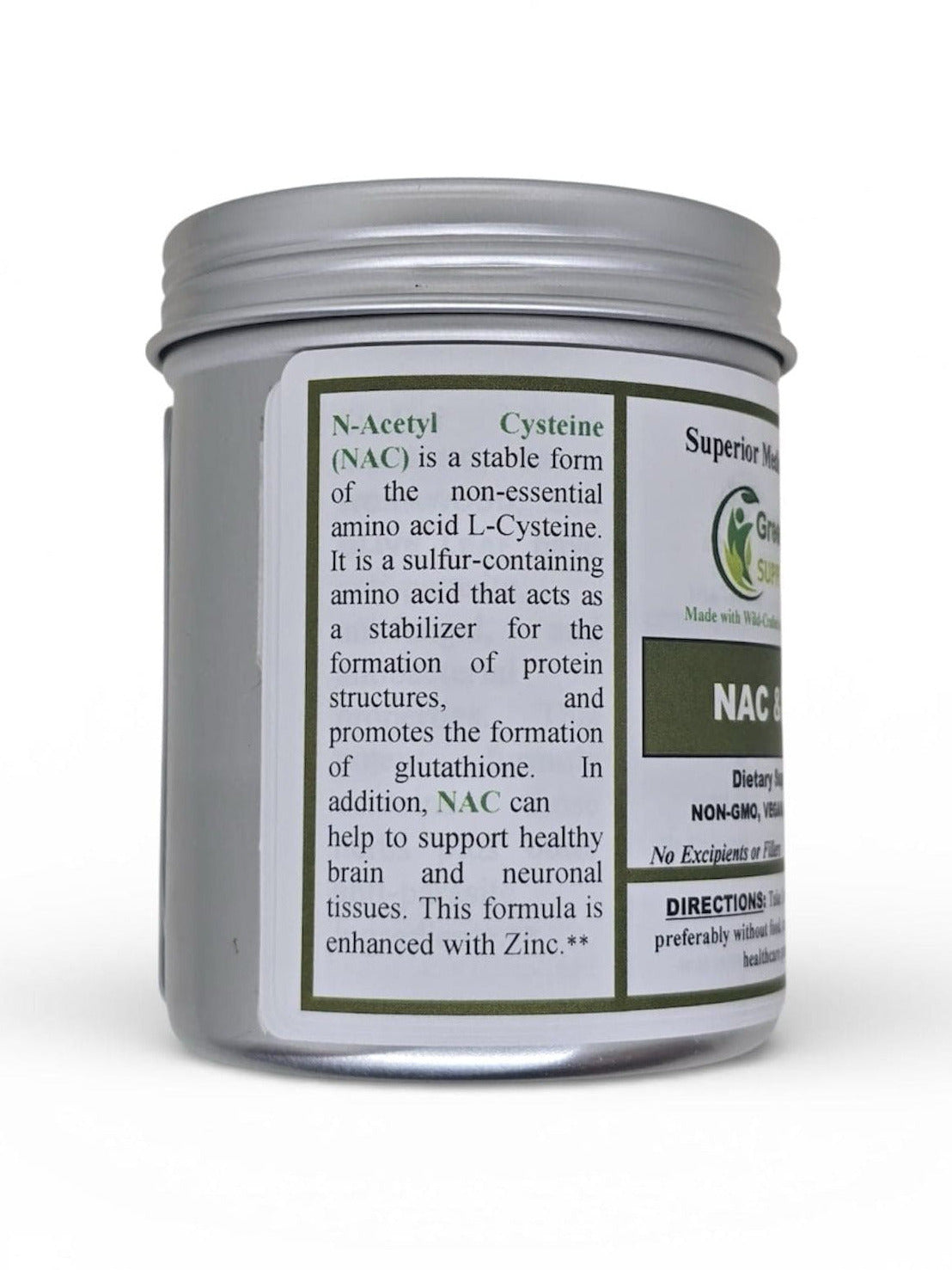 NAC & Zinc, N-Acetyl Cysteine, Zinc