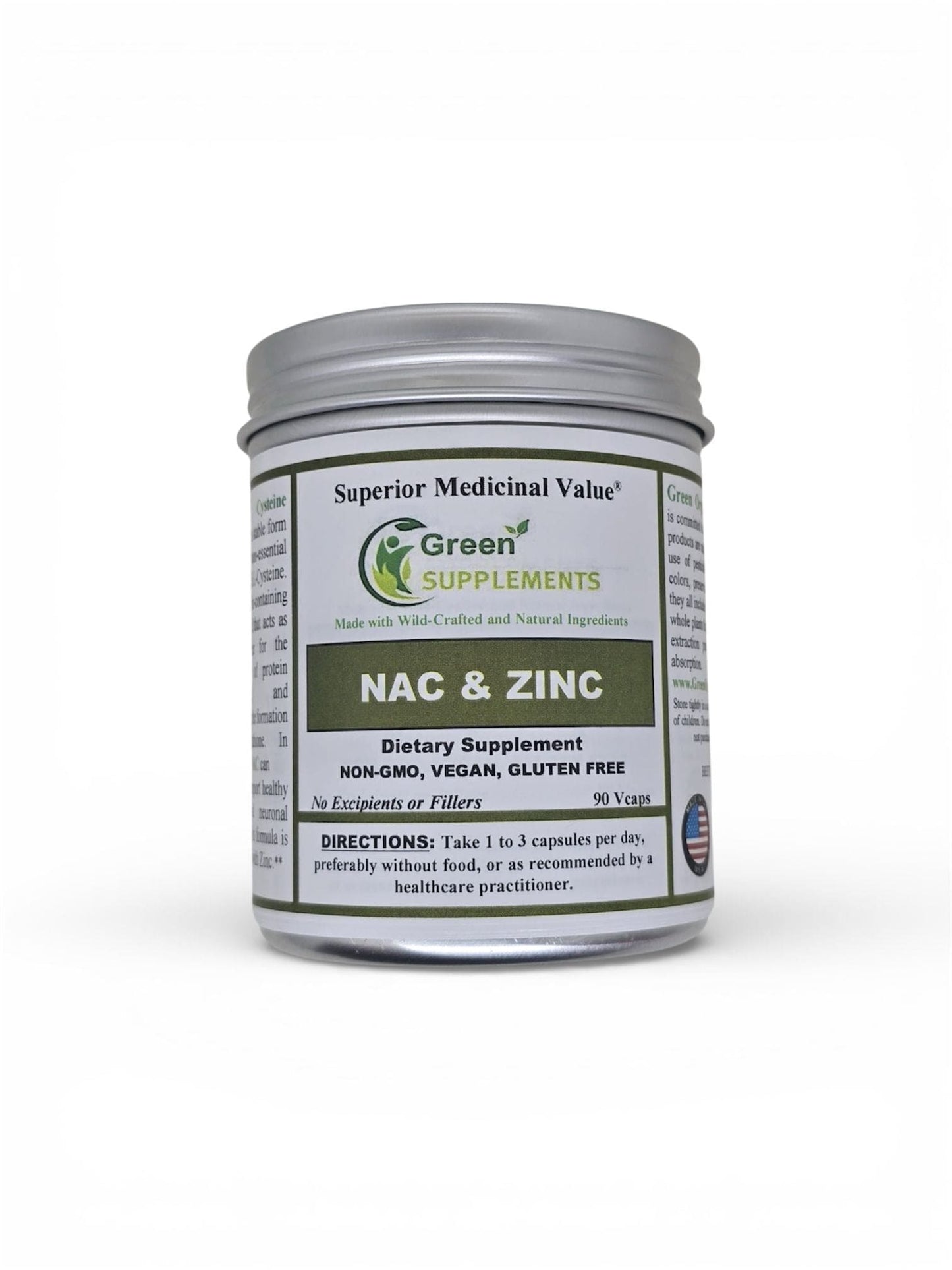 NAC & Zinc, N-Acetyl Cysteine, Zinc