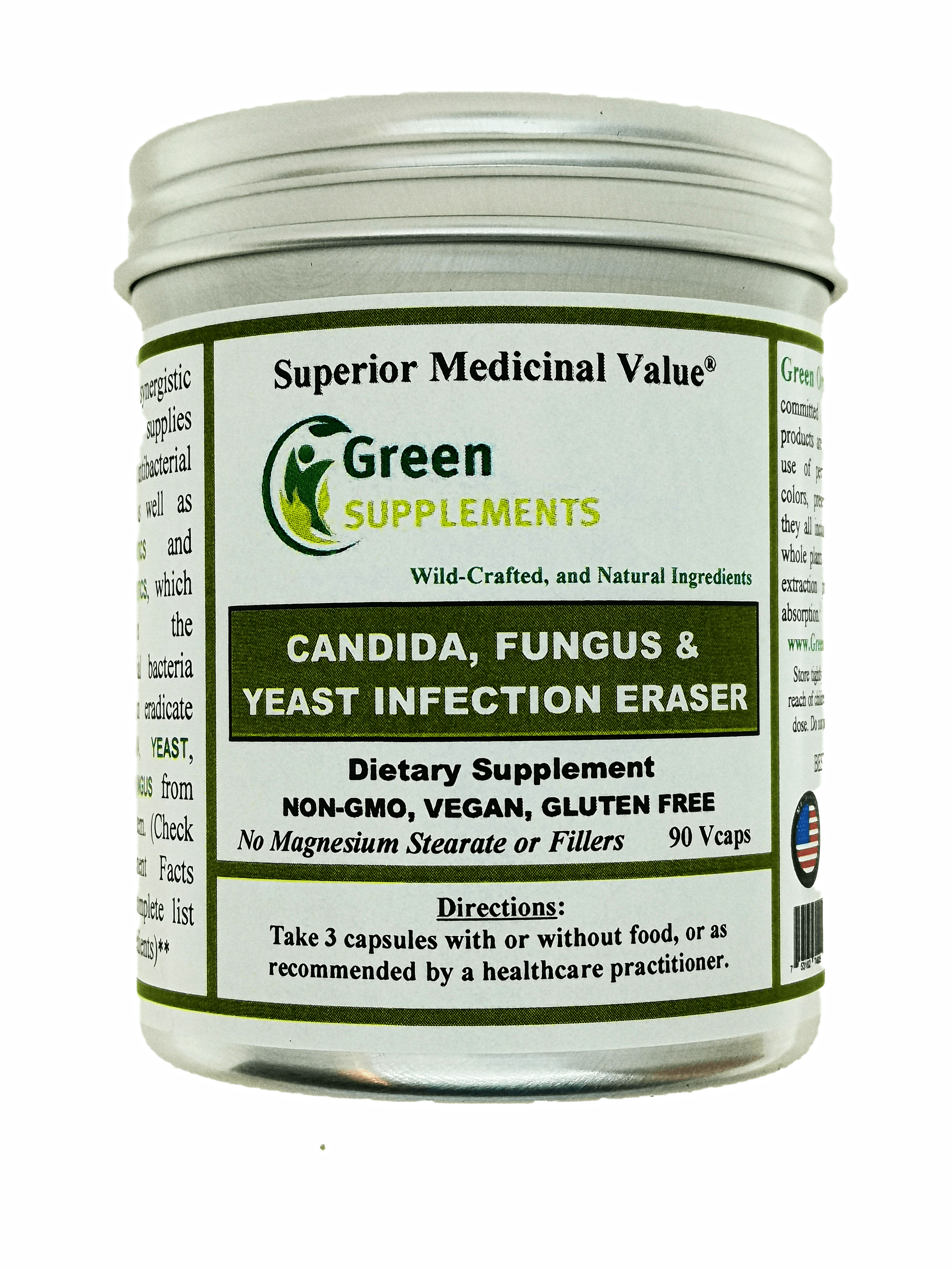Candida, Yeast, H-Pylori Control, & Fungus Eraser