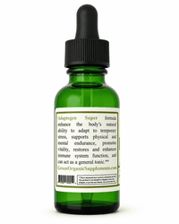 Adaptogen, Ginseng, Ashwaganda, Liquid