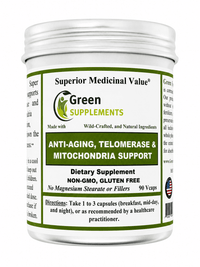 Anti-Aging, Telomerase & Mitochondria Support