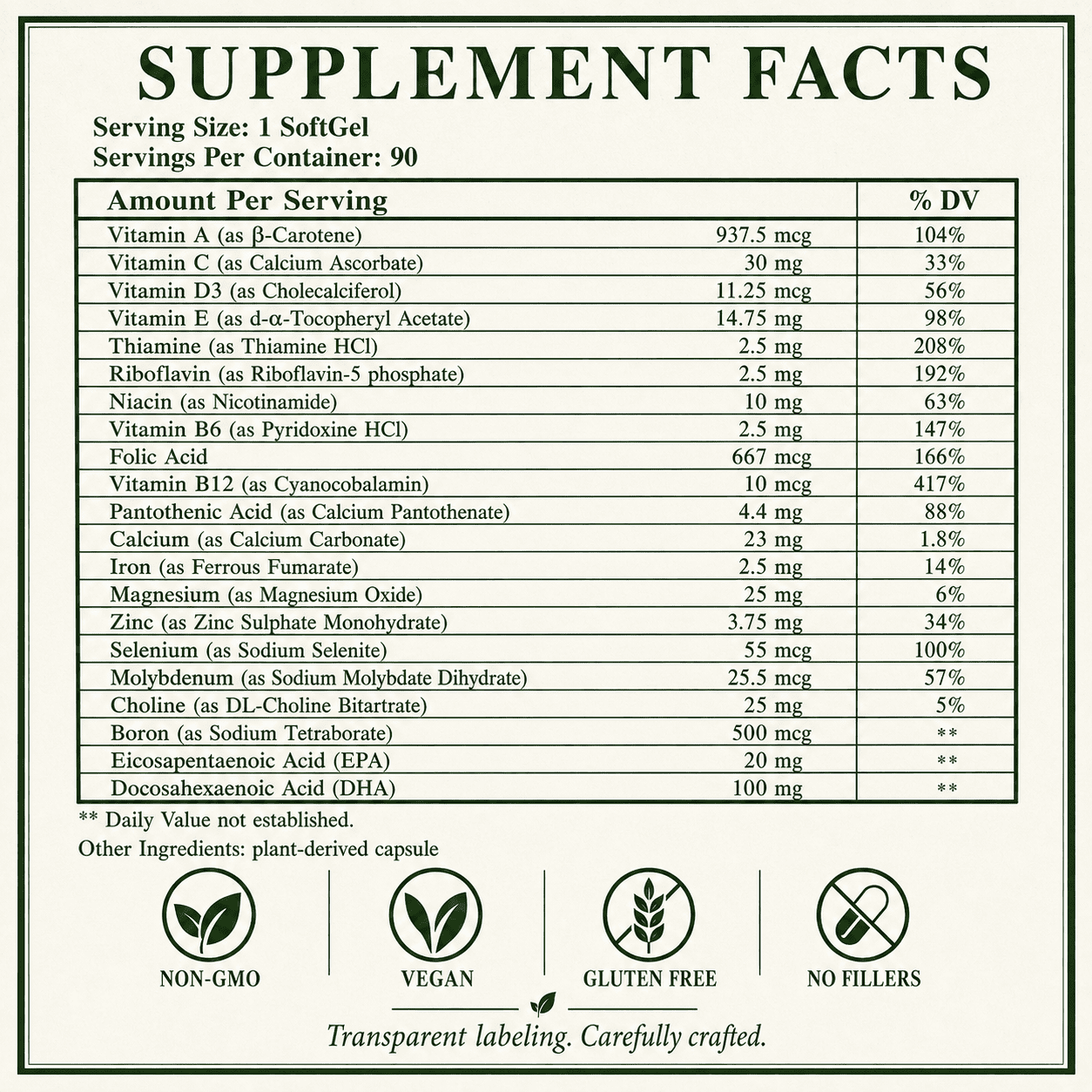 Multivitamin Complete, SoftGels
