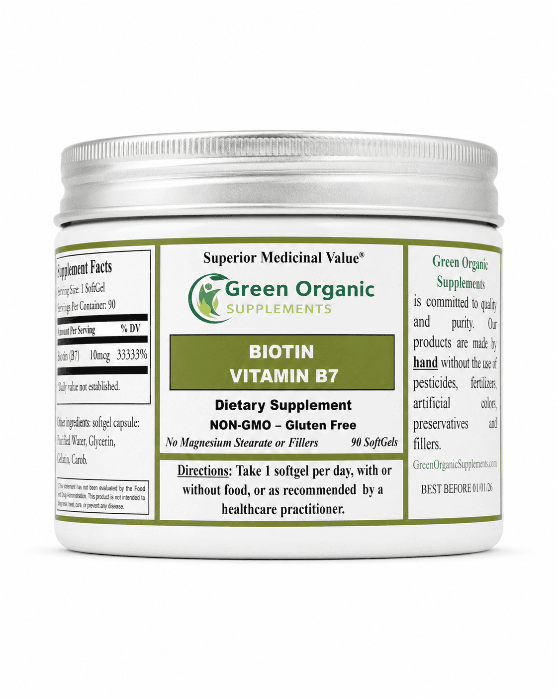 Biotin, SoftGels