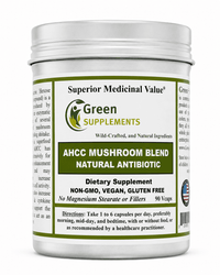 Mushrooms Blend, AHCC, Natural Antibiotic