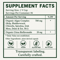Algae, Fucoidan, Blue Green Algae, Kelp, Bladderwrack, Chlorella, Spirulina, Irish Moss, Dulse