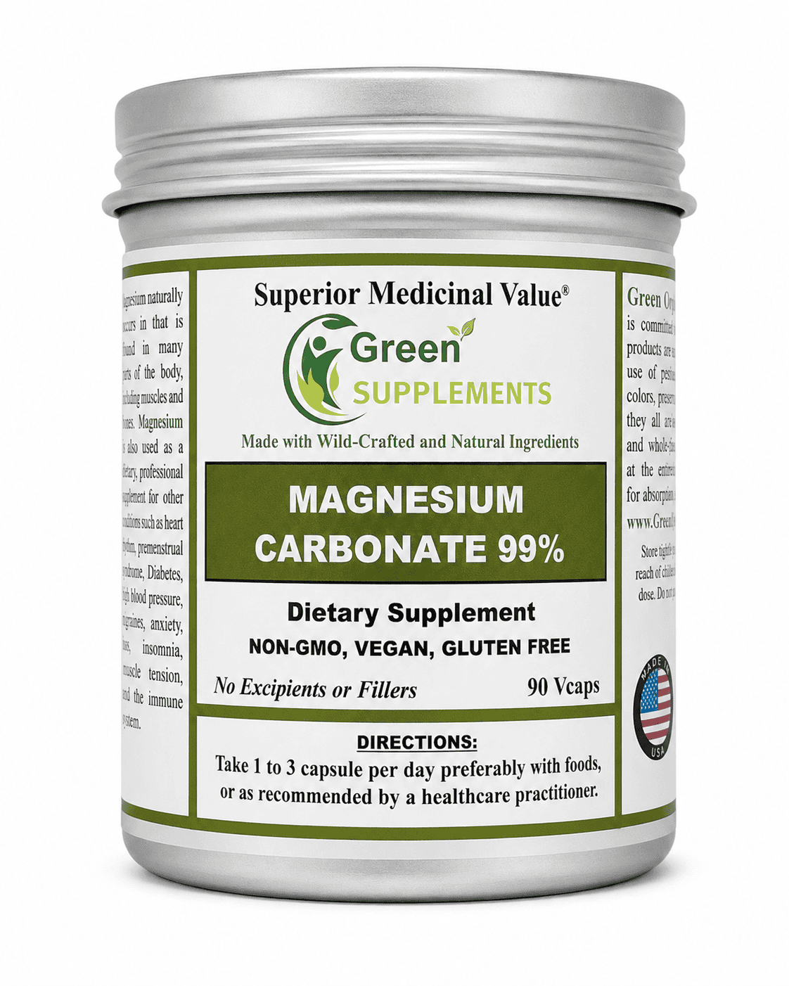 Magnesium Carbonate, Antacid, Heartburn