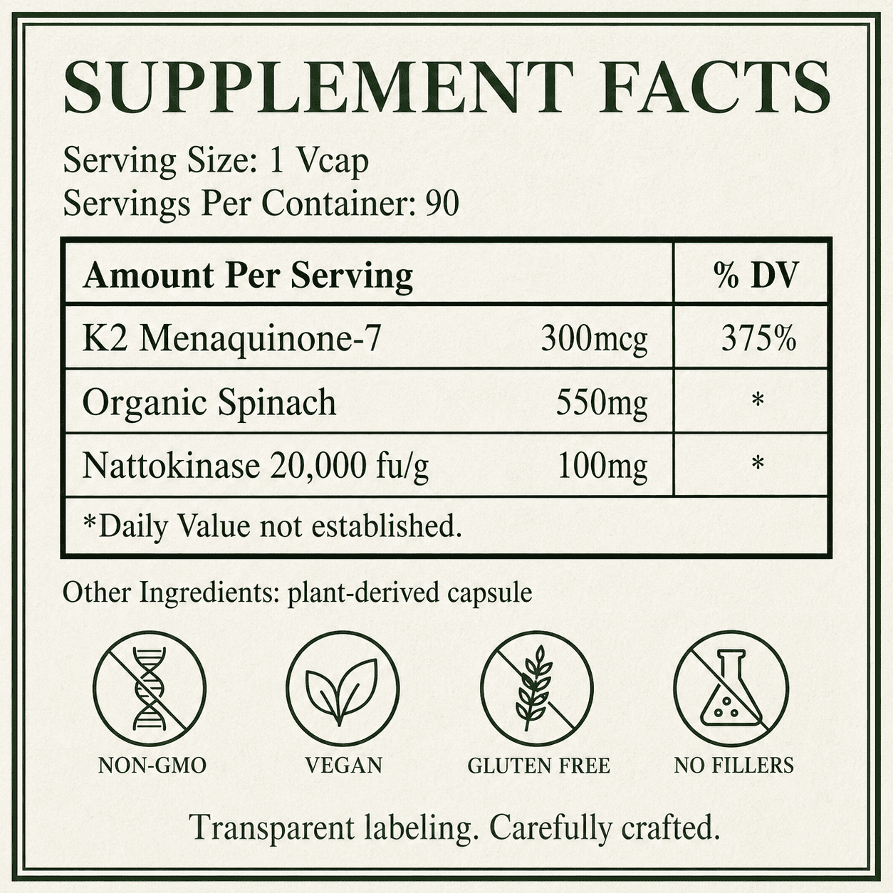 Vitamin K2, Menaquinone, MK-7, Vitamin K