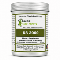 Vitamin D3, 2000IU