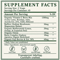 Vitamin C - Complete, Natural from Berries
