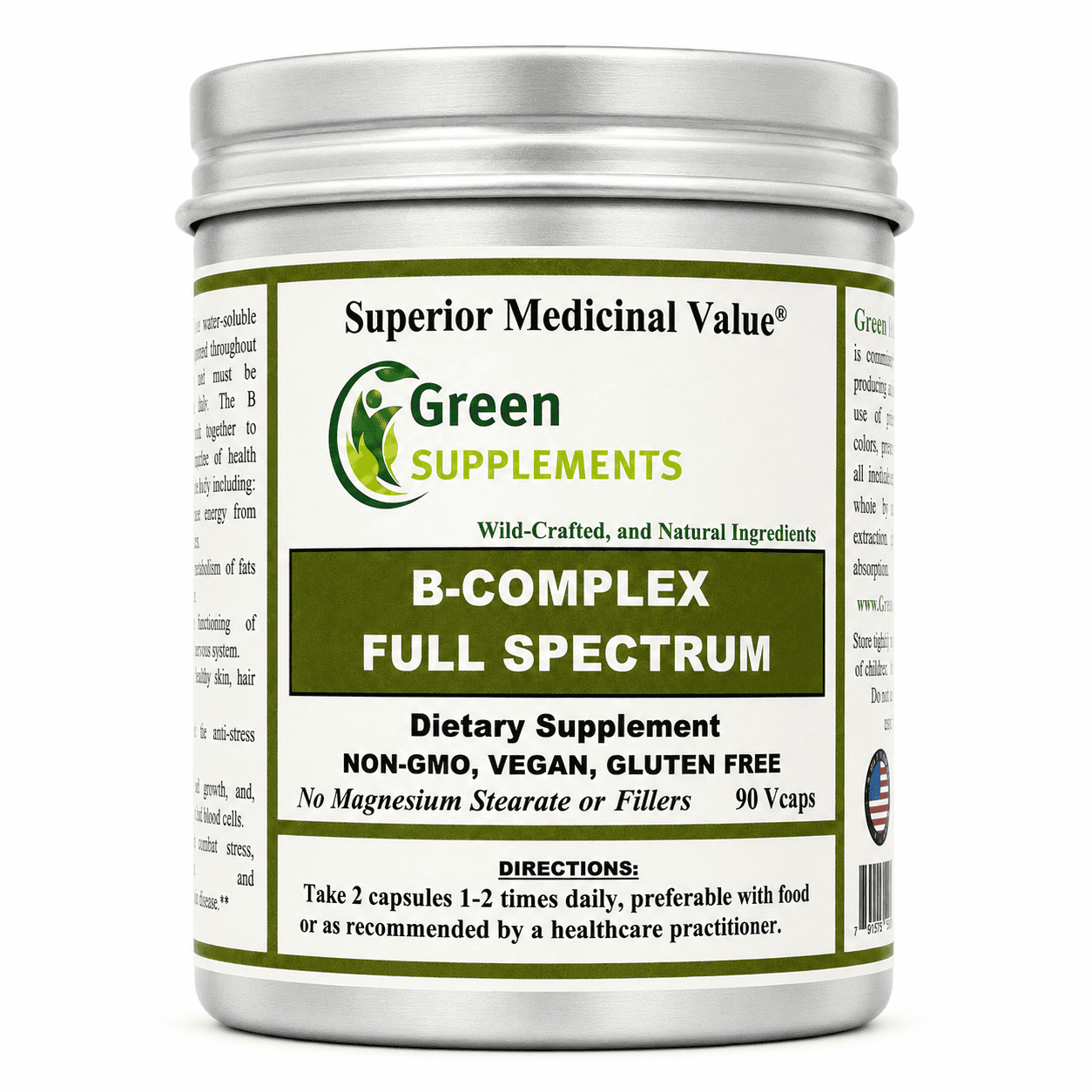 Vitamin B-Complex, Full spectrum, B Complex