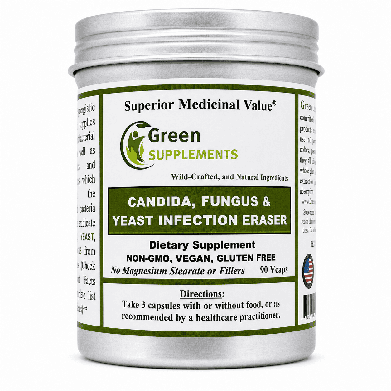 Candida, Yeast, H-Pylori Control, & Fungus Eraser