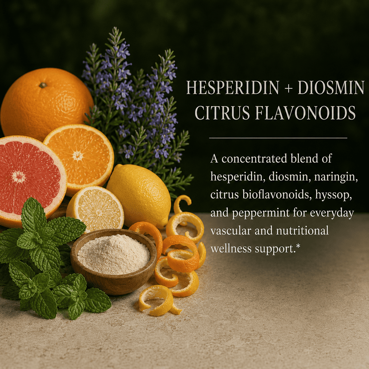 Hesperidin, Diosmin, Naringin, Bio-flavonoids