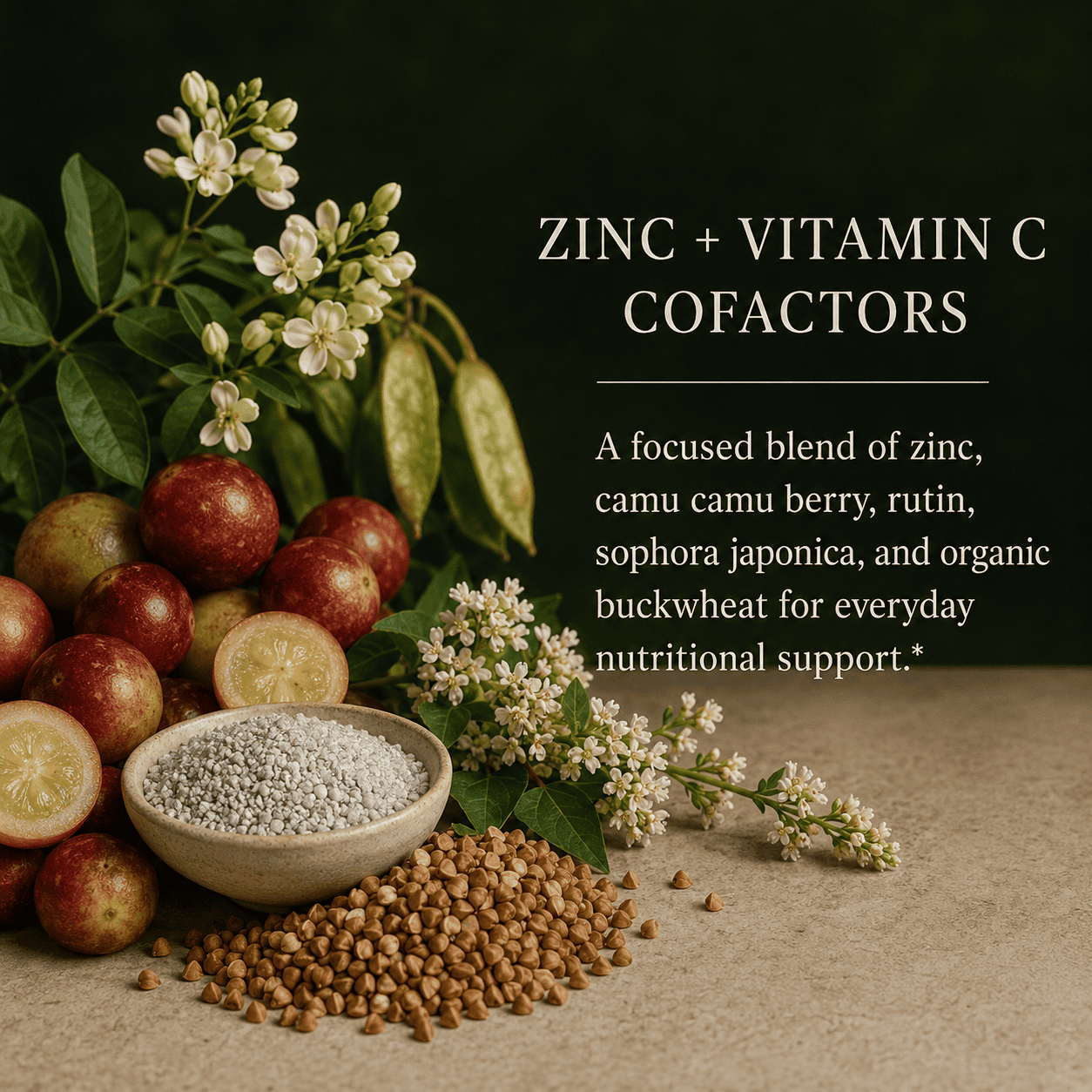 Zinc and C