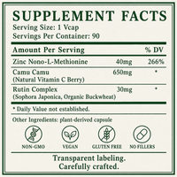 Zinc and C