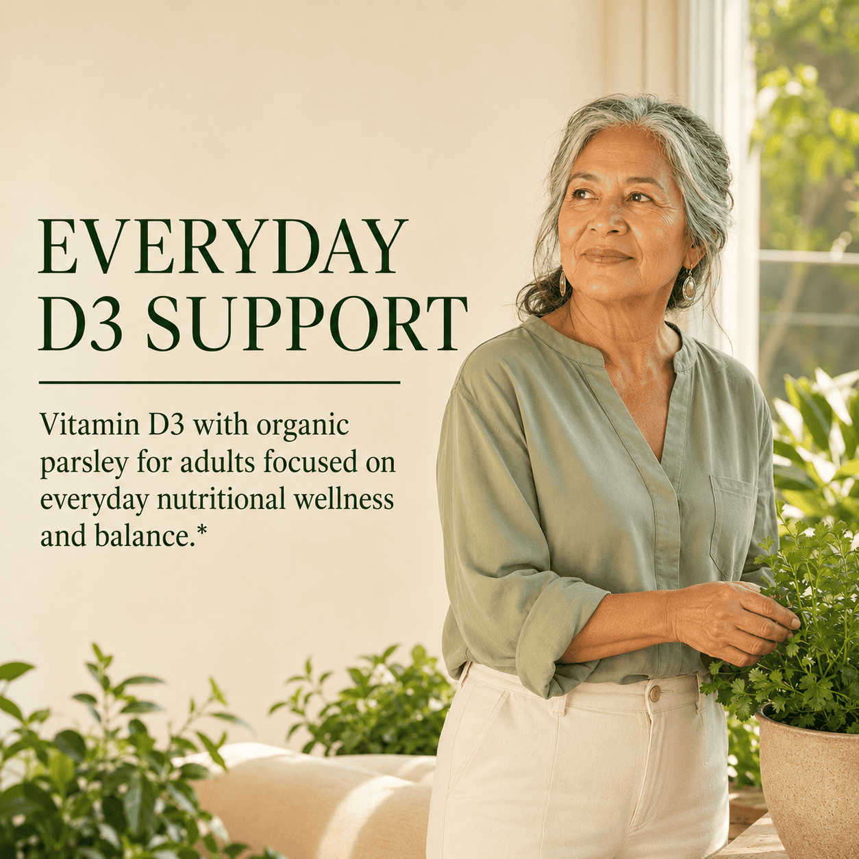Vitamin D3, 2000IU